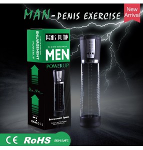 Electronic High-Vacuum Penis Pump - Penis Enlargement (Chargeable - LED Screen)